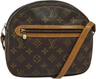 Louis Vuitton Pre-owned Cross Body Bags, female, Brown, Size: ONE SIZE Pre-owned Canvas Cross Body Bag