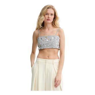 Isabelle Blanche Donna, Top, Grigio, M, new