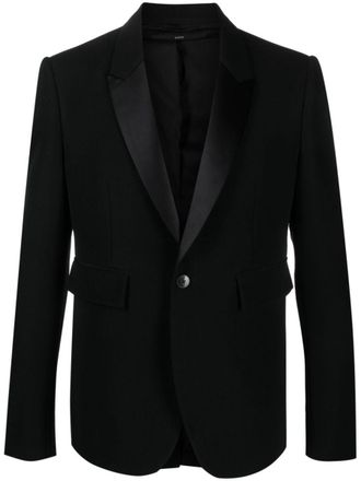 SAPIO Single-Breasted Cotton-Wool Blazer