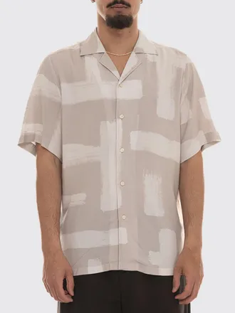 HUGO BOSS Camicia casual in viscosa stampata