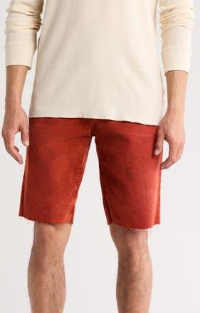 AG - Adriano Goldschmied Griffin Five-Pocket Corduroy Shorts in Solstice Fade Redwood at Nordstrom Rack, Size 30