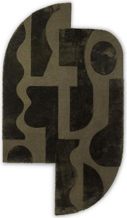 Brink & Campman Designer Teppich Mural Form Forest - aus 100% reiner Schurwolle