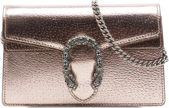 Gucci Pre-owned Gucci Mini Metallic Calfskin Dionysus Crossbody Ladies GKCTCPRME1L42WRT