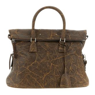 Maison Margiela 5AC Soft Shoulder Bag - female - Maison Margiela - Handbags - Brown - ONE SIZE - Bags