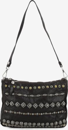 Campomaggi Borsa Asteria in pelle con borchie marrone