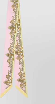 Versace spring barocco pattern silk twill lavalli&egrave;re