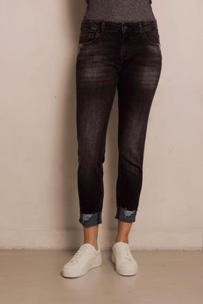 Zhrill Skinny-fit-Jeans ZHRILL ZHNOVA, Damen, Gr. 26, N-Gr, schwarz, Denim/Jeans, Obermaterial: 90% Baumwolle, 8% Polyester, 2% Elasthan, unifarben, skinny f
