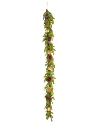 National Tree Company 6Ft Christmas Bells Pine Garland