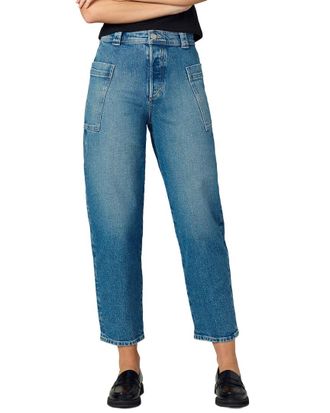 Joe's The Pheobe Refined Patch Pocket Barrel Leg Jean