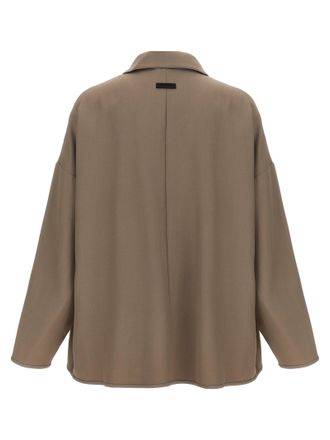 Fear of God Virgin Wool Blend Jacket - Taupe