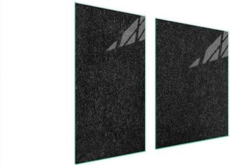 OEM Placa Protectora De Vidrio Para Estufa 90x52 Pizarra