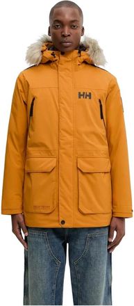 Helly Hansen Reine Winter Parka - Heren - Outdoorjassen - Oranje - L - Leer - Fitness