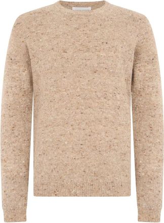 Roberto Collina Jersey de cuello redondo - Knitwear - Hombre - Beige - L