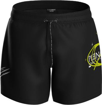 Plein Sport Geo Logo Boardshorts Zwart