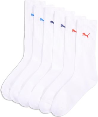 Puma Calzini PUMA Unisex (confezione da 3), Abbigliamento, Bianco, 35-38