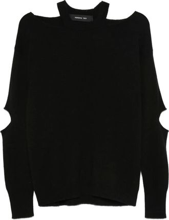 Federica Tosi Maglione girocollo - Nero