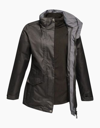 Regatta Womens Regatta Professional Womens/Ladies 3 in 1 Jacket - Black - Size: UK size 8