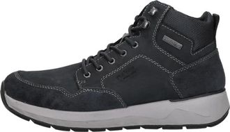 Rieker Veterschoenen Hoog - Heren - Sneakers - Blauw - 44 EU - Leer - Schoenen
