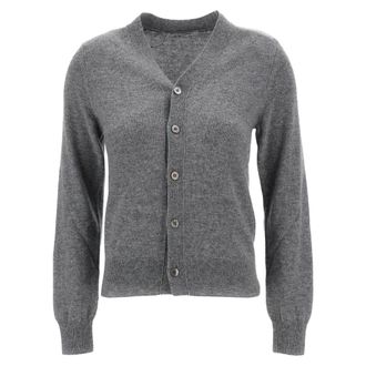 Comme Des Gar&ccedil;ons V-hals Kasjmier Vest - Dames - Truien - Grijs - Maat: M Kasjmier