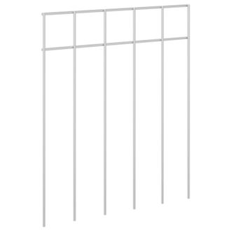 vidaXL Panel De Valla De Jard&iacute;n 12 Uds. 25 X 30 Cm Acero Galvanizado Vidaxl
