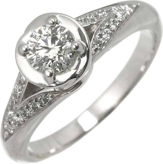 Bulgari Platinum Platinum 950 Band Ring (Pre-Owned)