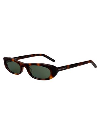 Saint Laurent Womens Sunglasses Havana Green Acetate Havana-Havana-Green Havana/havana/green