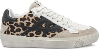 Ash Moonlight Retro sneakers met luipaardprint - Bruin