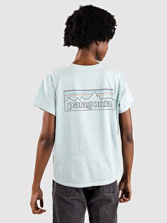 Patagonia P-6 Logo Responsibili T-Shirt blau