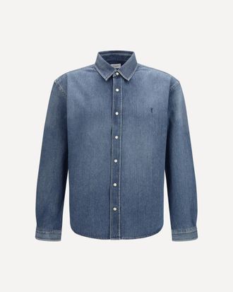 Saint Laurent Camicia in denim Man XL