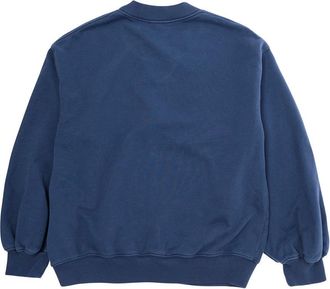 Chlo&eacute; Girls Crewneck Sweatshirt Blue Cotton Hoods & Sweatshirts