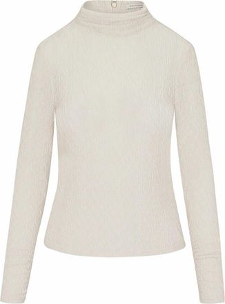 Rebecca Taylor Taryn Knit Top in Cream at Nordstrom, Size X-Small