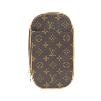 Louis Vuitton Pre-owned Cross Body Bags, unisex, Brown, Size: ONE SIZE Pre-owned Canvas Cross Body Bag
