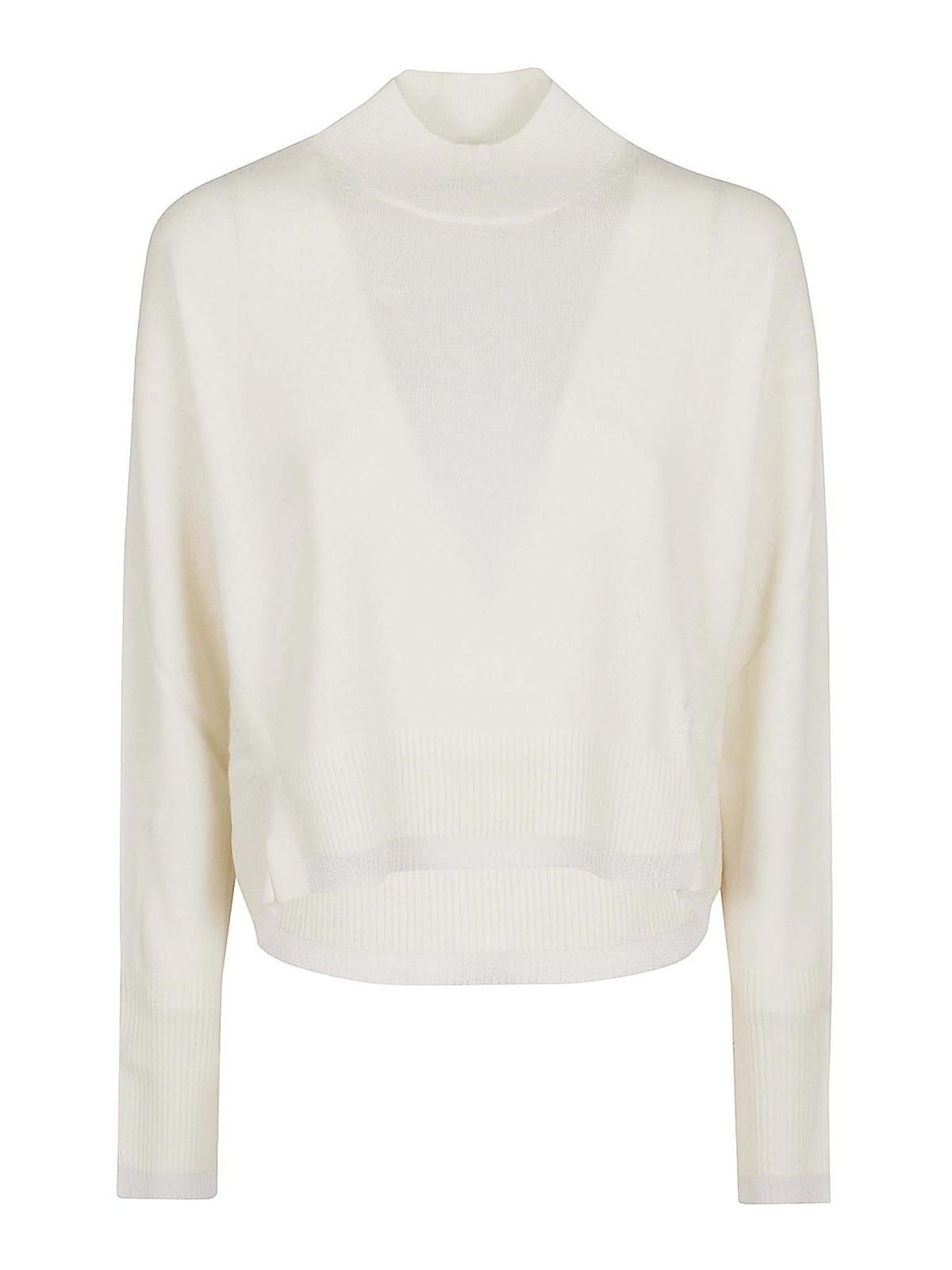Pull Fin Maille Col V PINKO - Bleu - Taille S (36) - Parfait état