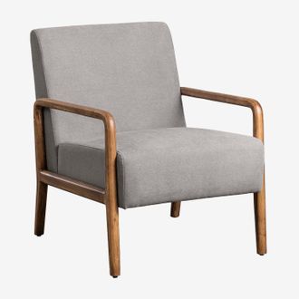 Sklum Sklum - Sill&oacute;n En Madera De Caucho Maylene