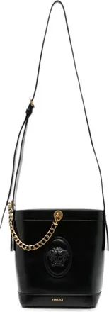 Versace Medusa 95 Chain-link Bucket Bag