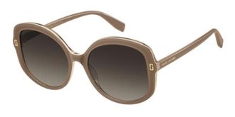 Marc Jacobs MJ 1119/S 10A/HA Womens Sunglasses Brown Size 56