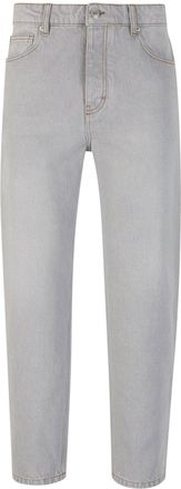 Ami cropped tapered jeans - Grey