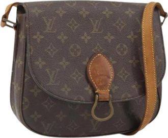 Louis Vuitton Pre-owned Cross Body Bags, female, Brown, Size: ONE SIZE Pre-owned Canvas Cross Body Bag