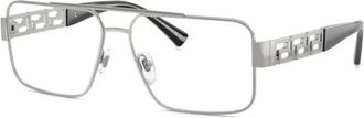 Versace Optisch Montuur - Heren - Brillen - Grijs - 58 MM - Accessoires