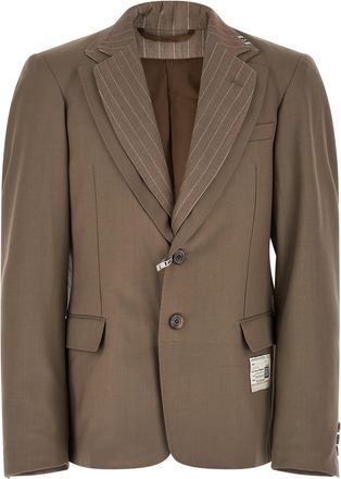 Miharayasuhiro Wool Mens Blazer
