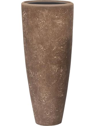 Baq Hoher Xl Blumentopf Polystone Plain Partner &oslash; 50/ H 120 cm - Rock