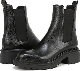 Veronica Beard Delilah Booties Womens Boots Black : 8.5 M, Leather