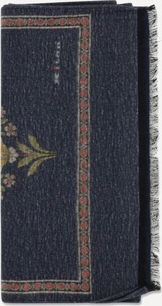 Kiton Silk Scarf with fringes Male UNI