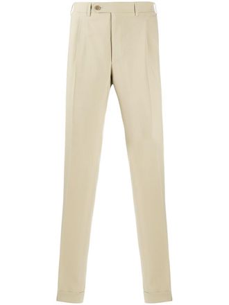 Canali straight-fit tailored trousers - Neutrals