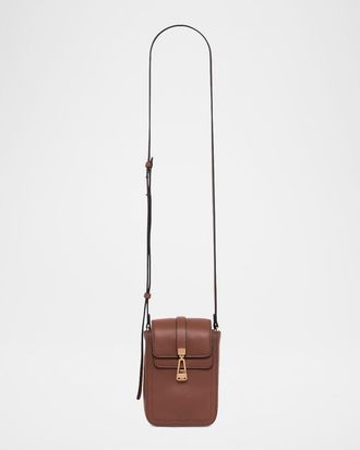 Gabriela Hearst iPhone Pro Max Nappa Leather Phone Pouch