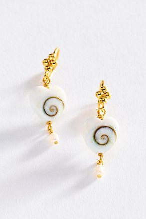 Chan Luu Amour Sprial Drop Earrings