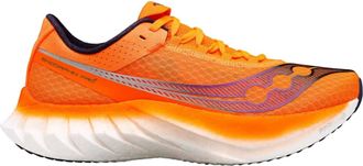Saucony Womens Endorphin Pro 4 Running Shoes In Viziorange