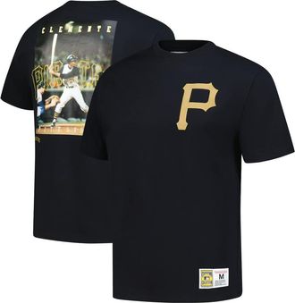 Mitchell & Ness Mens Mitchell & Ness Roberto Clemente Black Pittsburgh Pirates Legends Collection Vintage Logo T-Shirt at Nordstrom, Size Small