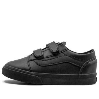 Vans (TD) Vans Old Skool V Sneakers Classic Tumble - Black Mono VN0A344KPXP