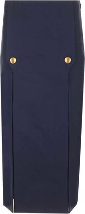Chlo&eacute; Rokken, Dames, Blauw, S, Wol, Wol Zomerrok